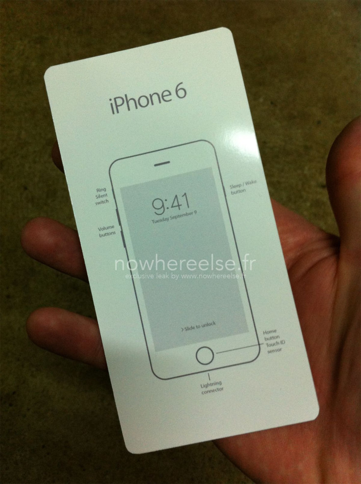 iPhone 6 Release Date Leaked Box Art