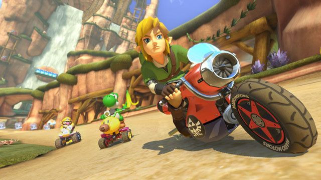 Link in 'Mario Kart 8'