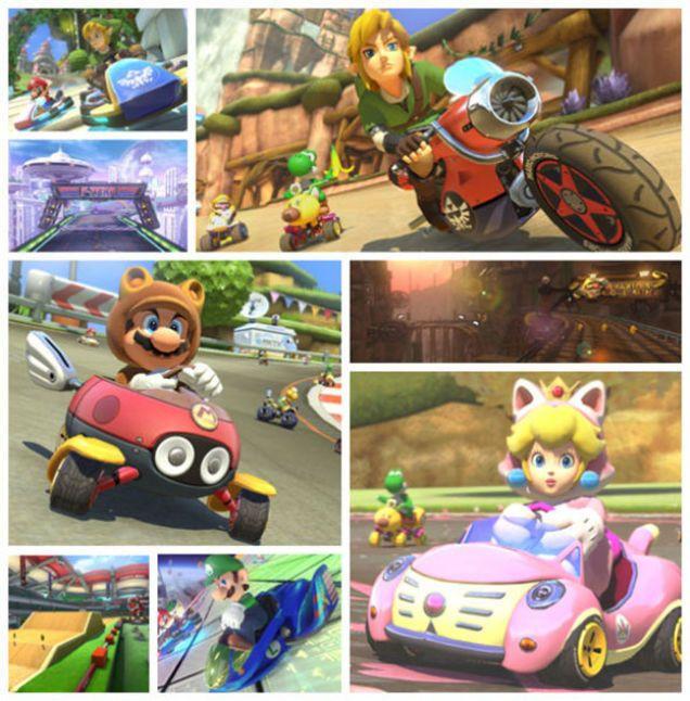 Mario Kart 8 DLC Zelda Link Villager