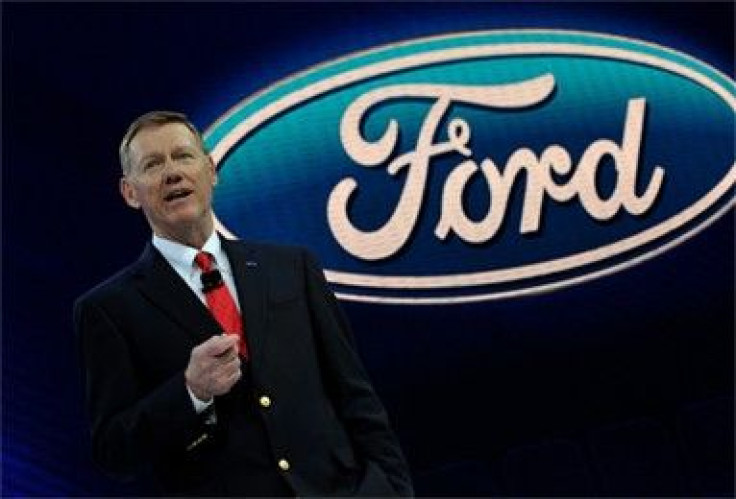 Ford president and CEO Alan Mulally