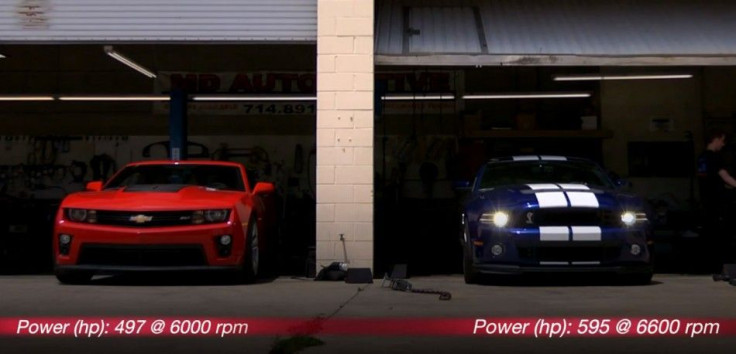 2013 Camaro ZL1 vs. 2013 Shelby GT500