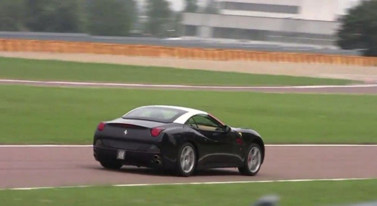Ferrari California prototype mule