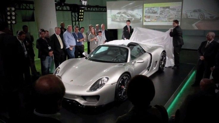 Porsche 918 Spyder Unveiling