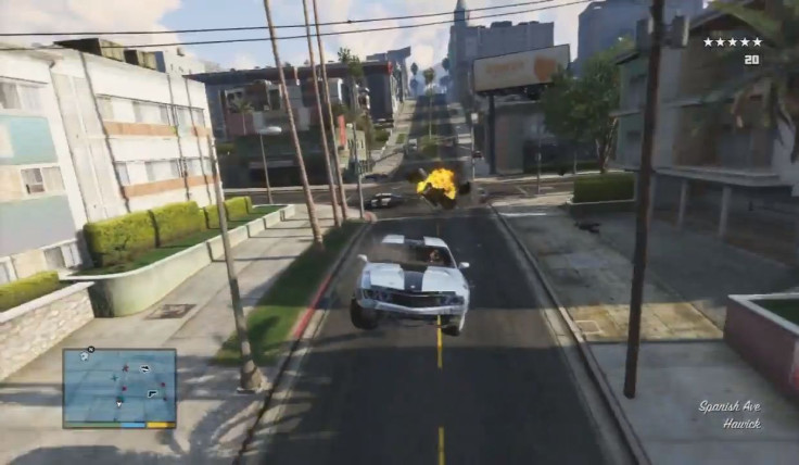 gta v car chase