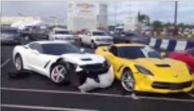 corvette crash