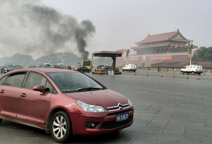 tiananmen square crash