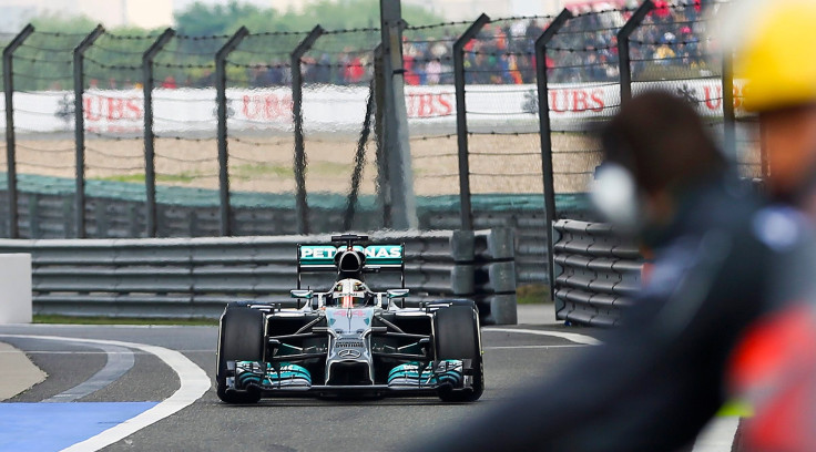 mercedes 2014 f1 spanish gp hamilton