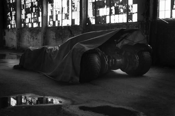 batmobile in 'Batman Vs Superman'