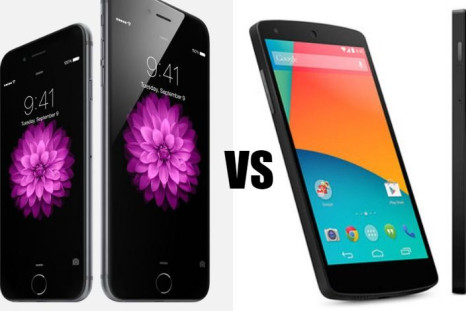 iPhone 6 vs. iPhone 6 Plus vs. Nexus 6