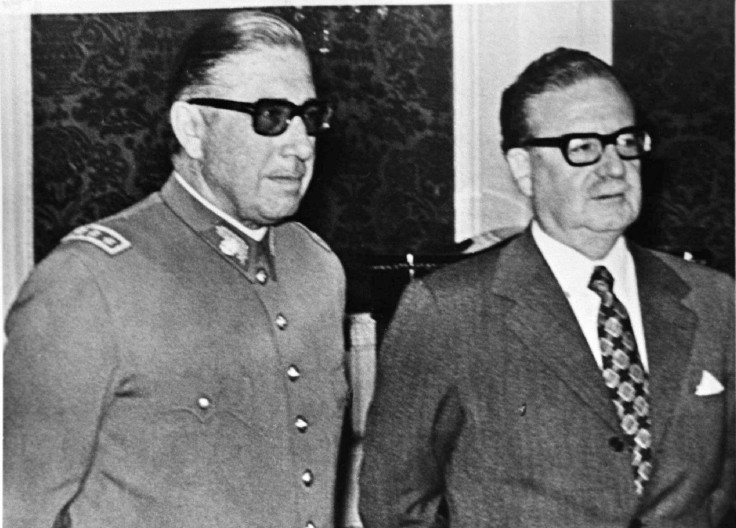 Augusto Pinochet and Salvador Allende