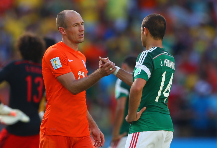 Chicharito and Robben