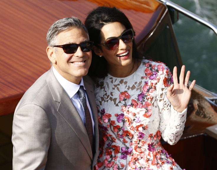 George Clooney and Amal Clooney