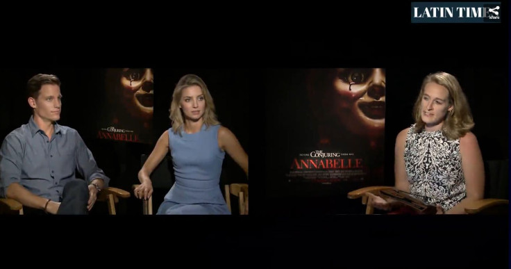 "Annabelle" Interview With Annabelle Wallis, Ward Horton