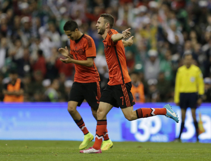 Miguel Layun Celebrates