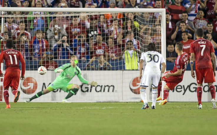 FC Dallas penalty kick