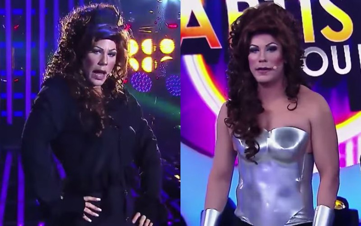 Christian Chávez Dressed In Drag