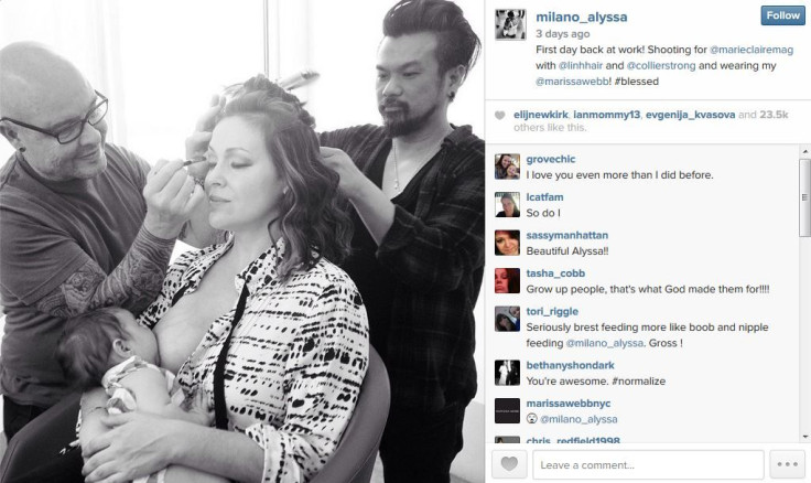 Alyssa Milano's Instagram: