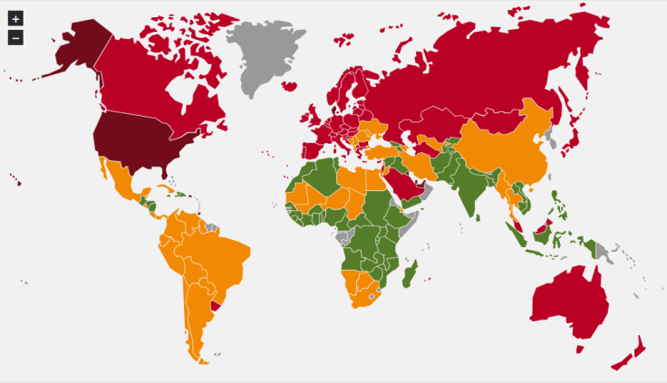 Happy Index Planet Ecological Footprint map