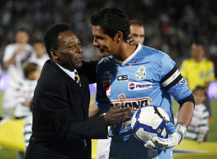 Oswaldo Sanchez and Pele