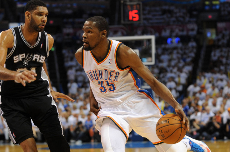 Tim Duncan vs. Kevin Durant