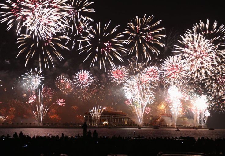 2015 Dubai New Year Fireworks Show