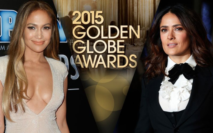 Golden Globes 2015: Jennifer Lopez, Salma Hayek