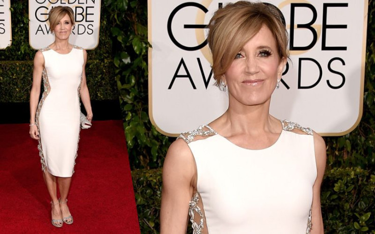 Golden Globe 2015 Red Carpet: Felicity Huffman