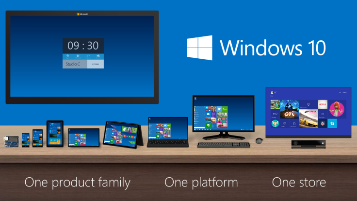 Windows 10 Microsoft family