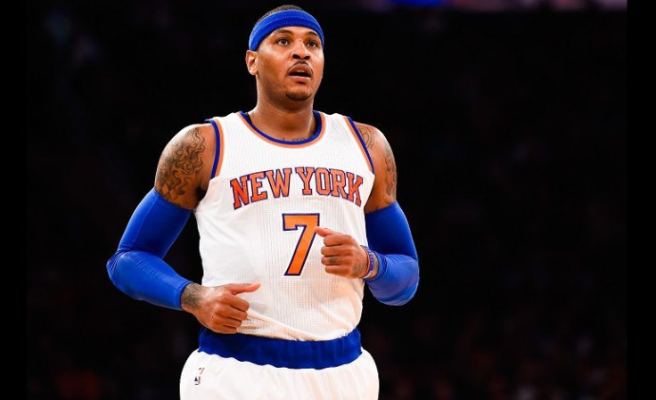 NBA Basketball Player Carmelo Anthony