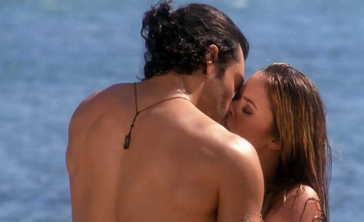 Irina and Flavio at the beach