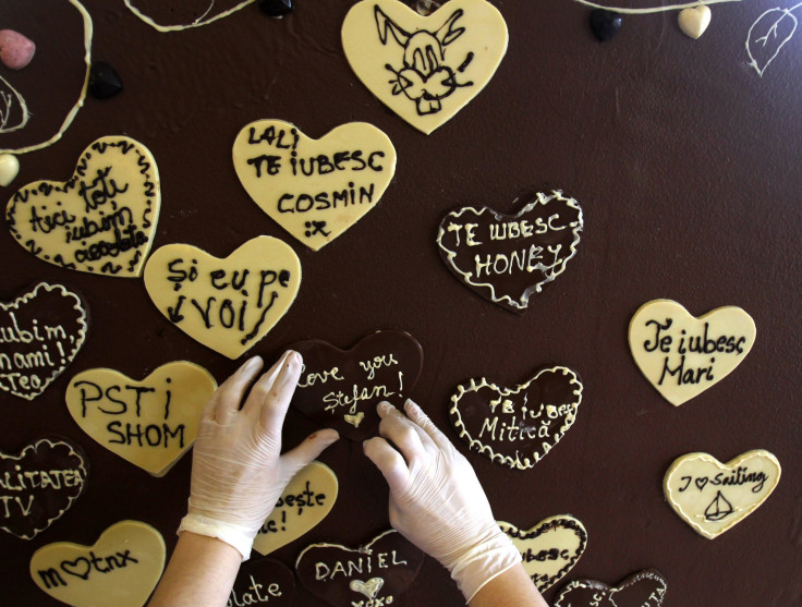 frases en chocolates