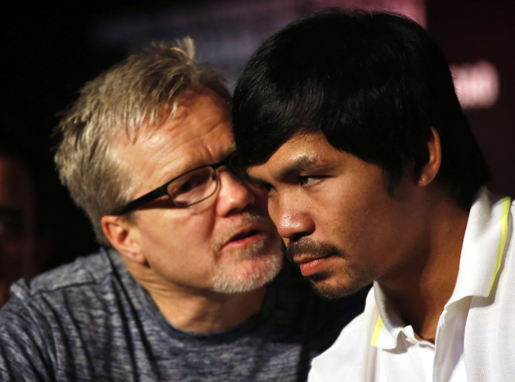 Freddie Roach and Manny Pacquiao