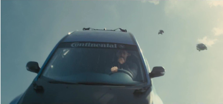 Furious 7 Car Skydive