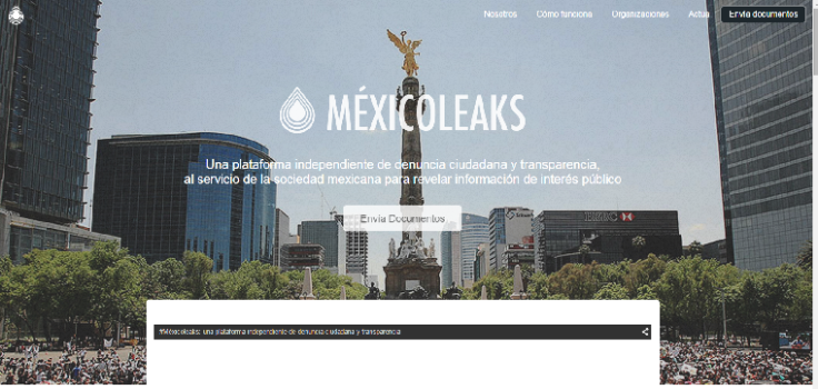mexicoleaks website