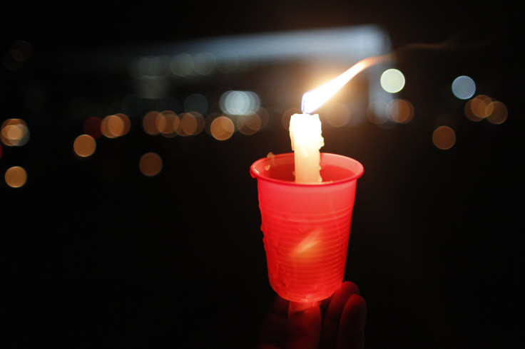 Candlight vigil in Brazil