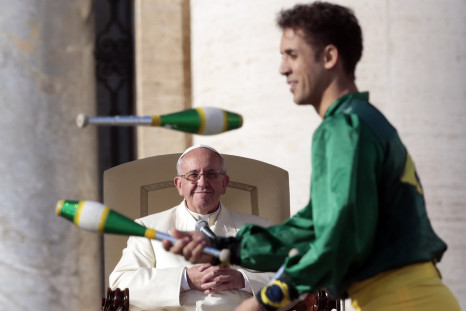 Pope Green Juggler Not St. Patrick's Day