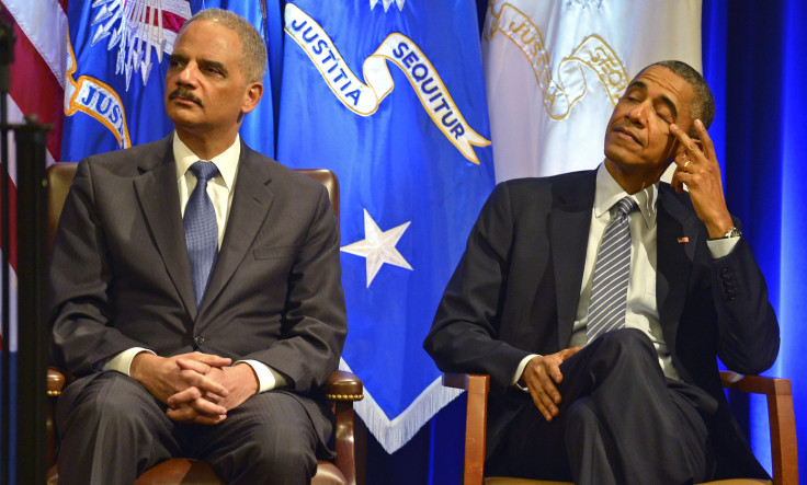 holder and obama