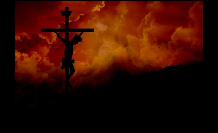 Jesus Christ on the cross on Good Friday 