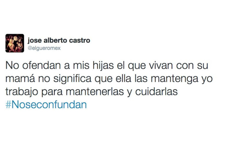 José Alberto "Güero" Castro Tweet