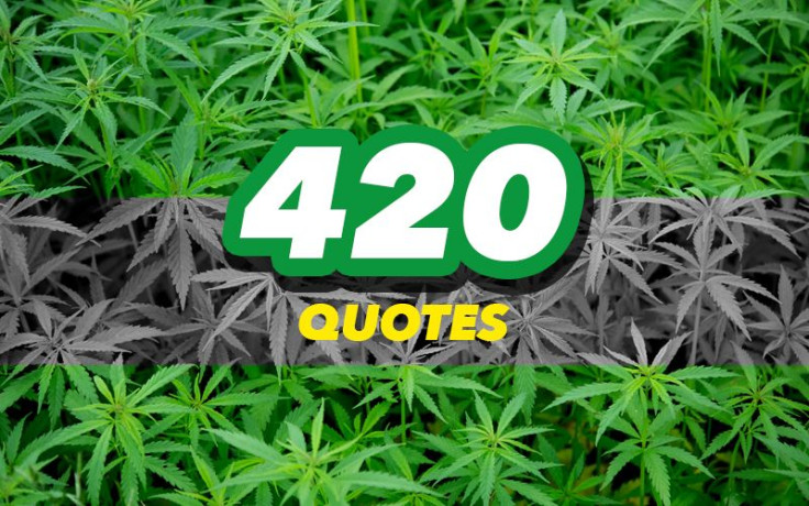 420 Quotes On Marijuana Day