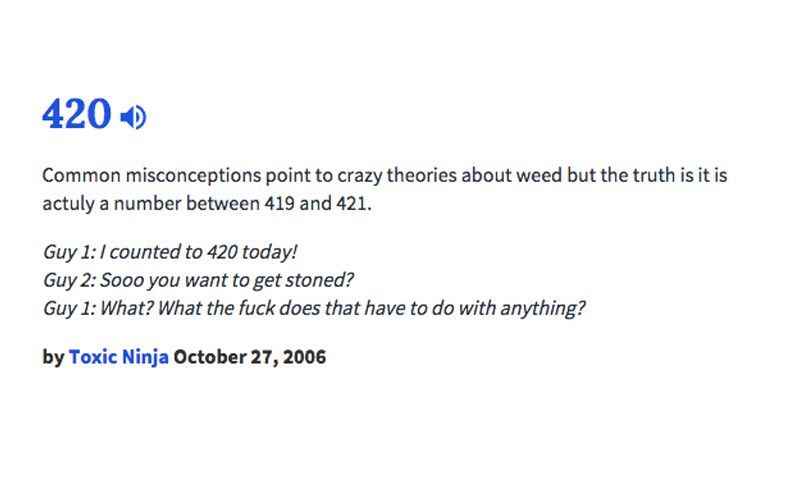 420 Day Definitions Of Weed Day