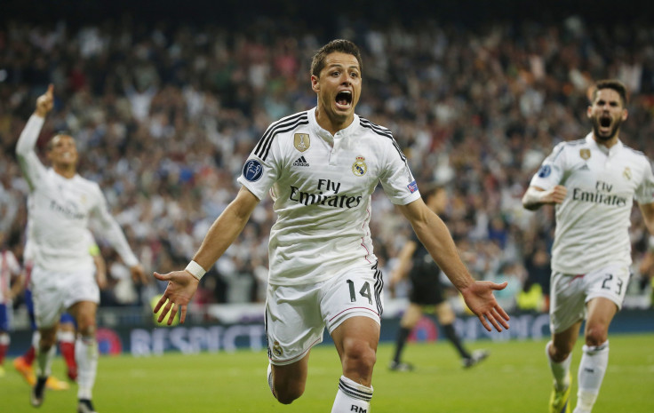 Chicharito Real Madrid Champions league