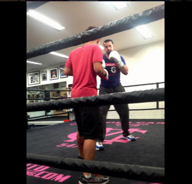 Adrian Gonzalez Boxing