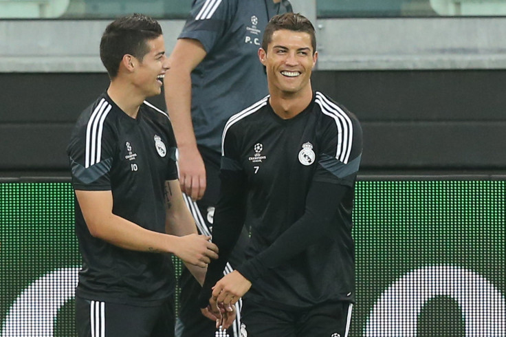 Rodriguez and Ronaldo