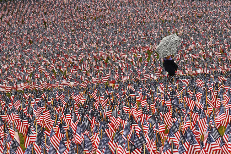 memorial flags