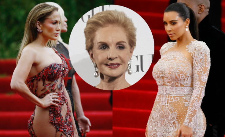 Jennifer Lopez, Carolina Herrera, Kim Kardashian