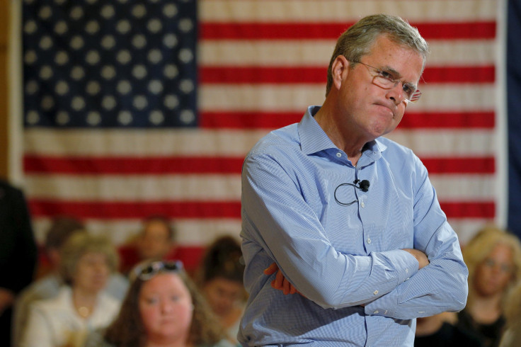 jeb bush shrugs