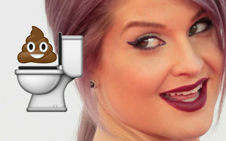 Kelly Osbourne Lands In Toilet Water