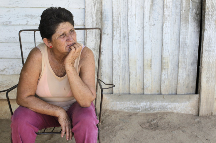 cuban woman forlorn look