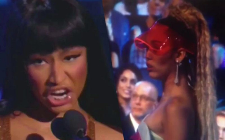 Miley Cyrus Vs Nicki Minaj At the VMAs 2015